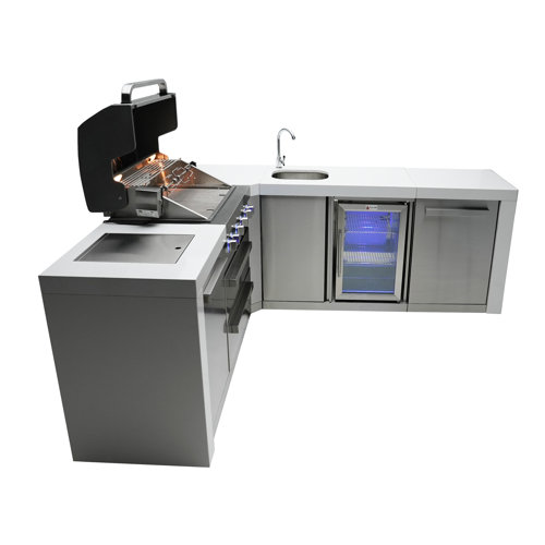 Natural Gas Outdoor Kitchen Islands You'll Love Wayfair